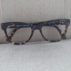 Kirkland Signature Women Sunglasses Brown Tortoise WOOKIE PET Cat Eye Frame